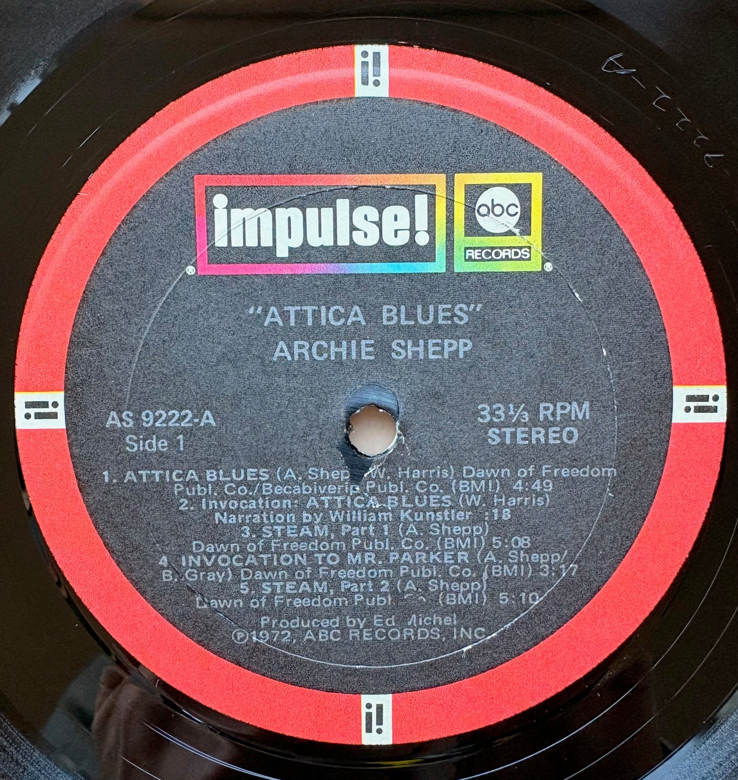 ARCHIE SHEPP: "Attica Blues"