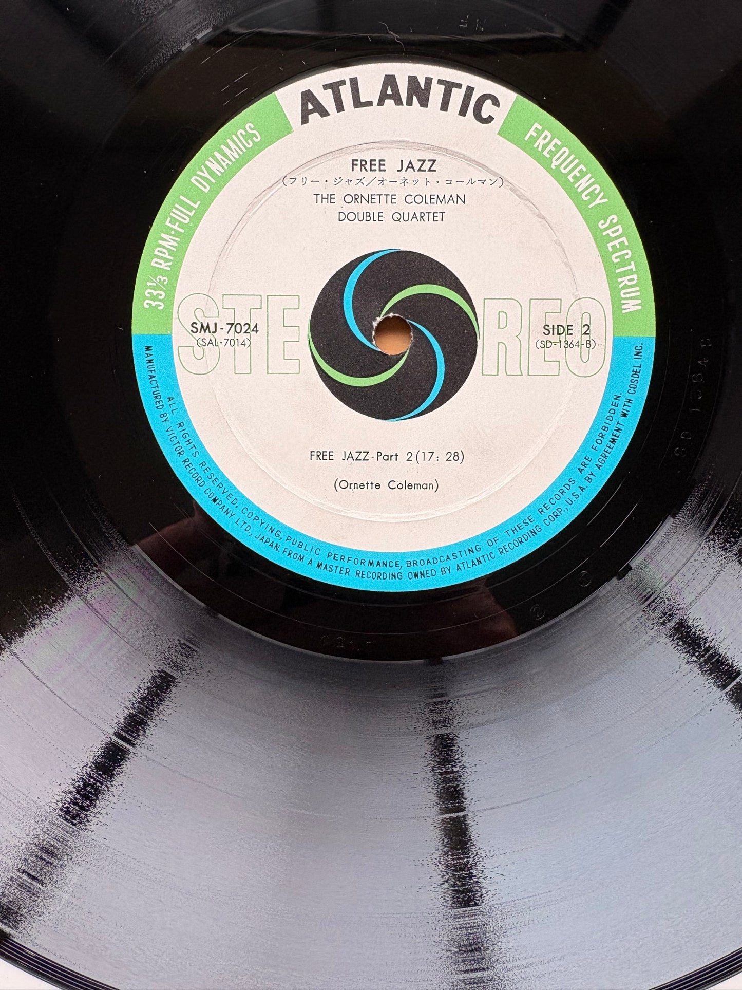 ORNETTE COLEMAN DOUBLE QUARTET: "Free Jazz" Japan 1964 Orig. Press MINT