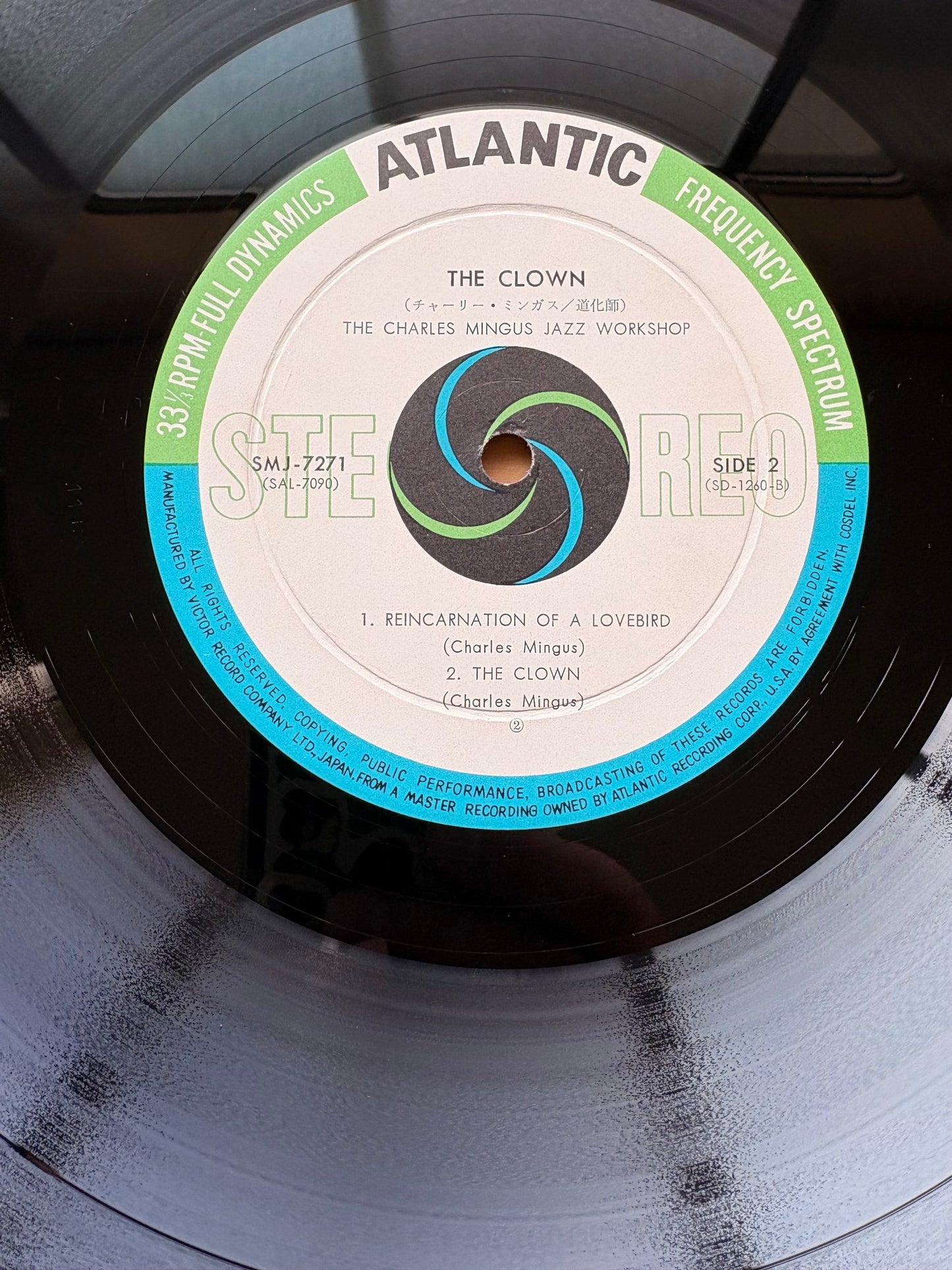 CHARLES MINGUS "The Clown" Japan 1965 First press Orig NM Top Condition