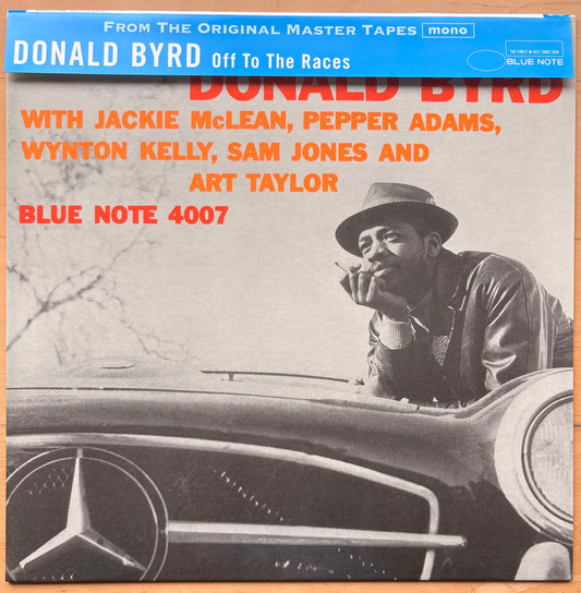 DONALD BYRD - Off To The Races - Blue Note MONO Japan PREMIUM Press w/ OBI MINT