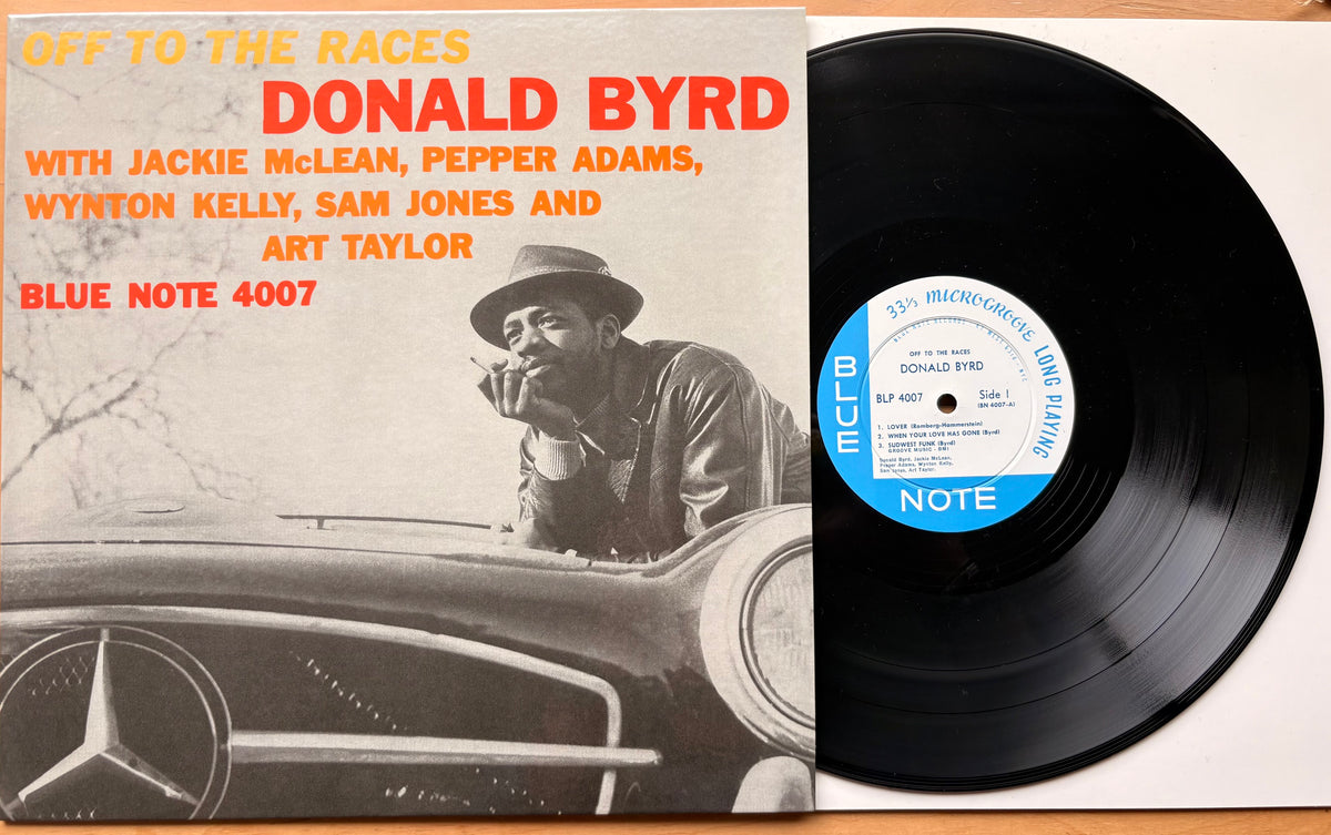 DONALD BYRD - Off To The Races - Blue Note MONO Japan PREMIUM Press w/ OBI MINT