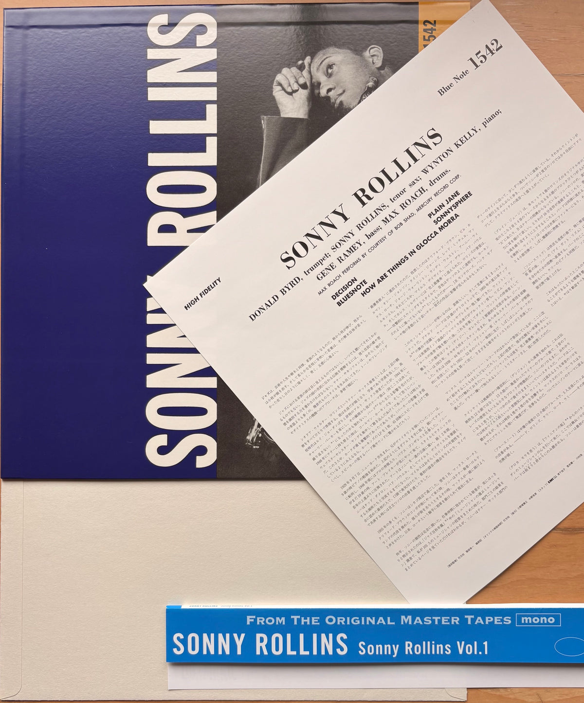 SONNY ROLLINS - Sonny Rollins Vol. 1 - Blue Note MONO Japan PREMIUM Press w/ OBI MINT