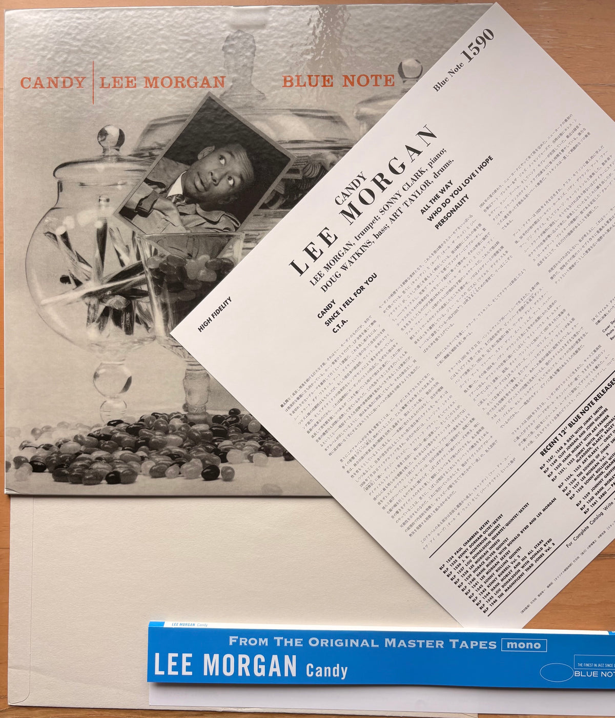 LEE MORGAN - Candy - Blue Note MONO Japan PREMIUM Press w/ OBI MINT