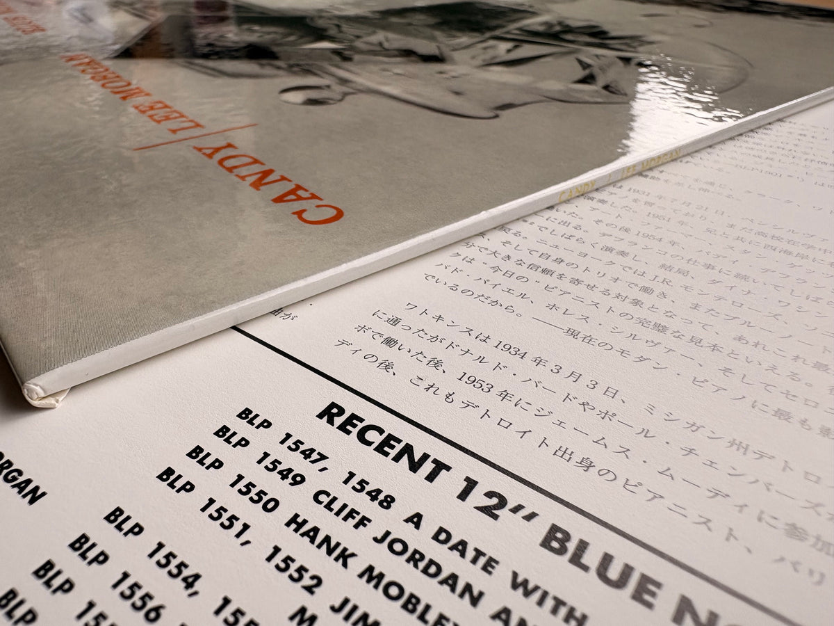 LEE MORGAN - Candy - Blue Note MONO Japan PREMIUM Press w/ OBI MINT