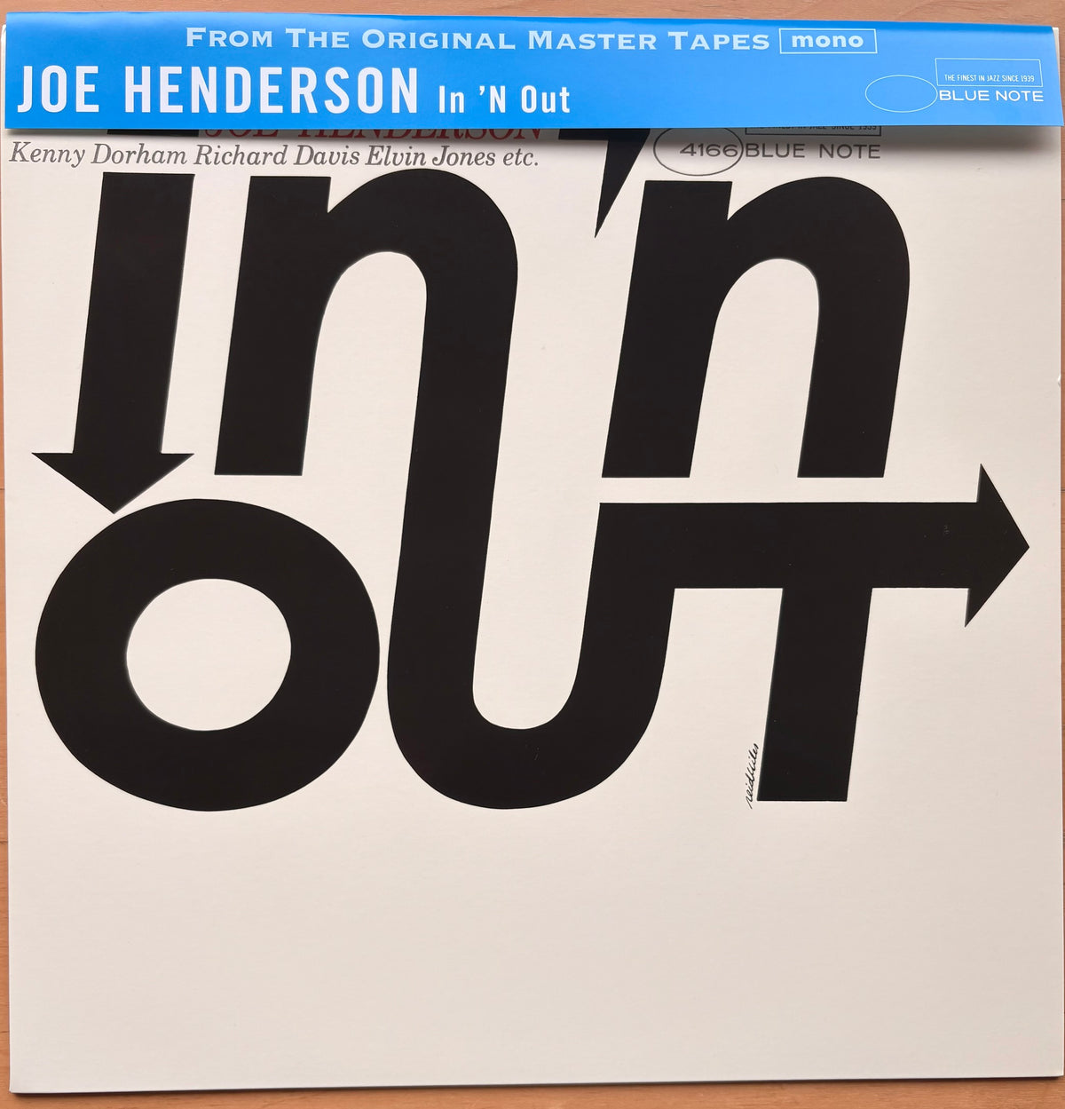 JOE HENDERSON - In 'N Out - Blue Note MONO Japan PREMIUM Press w/ OBI MINT