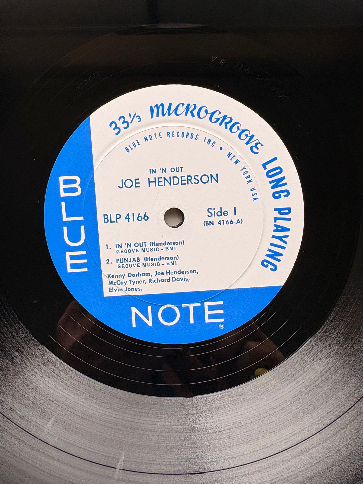 JOE HENDERSON - In 'N Out - Blue Note MONO Japan PREMIUM Press w/ OBI MINT