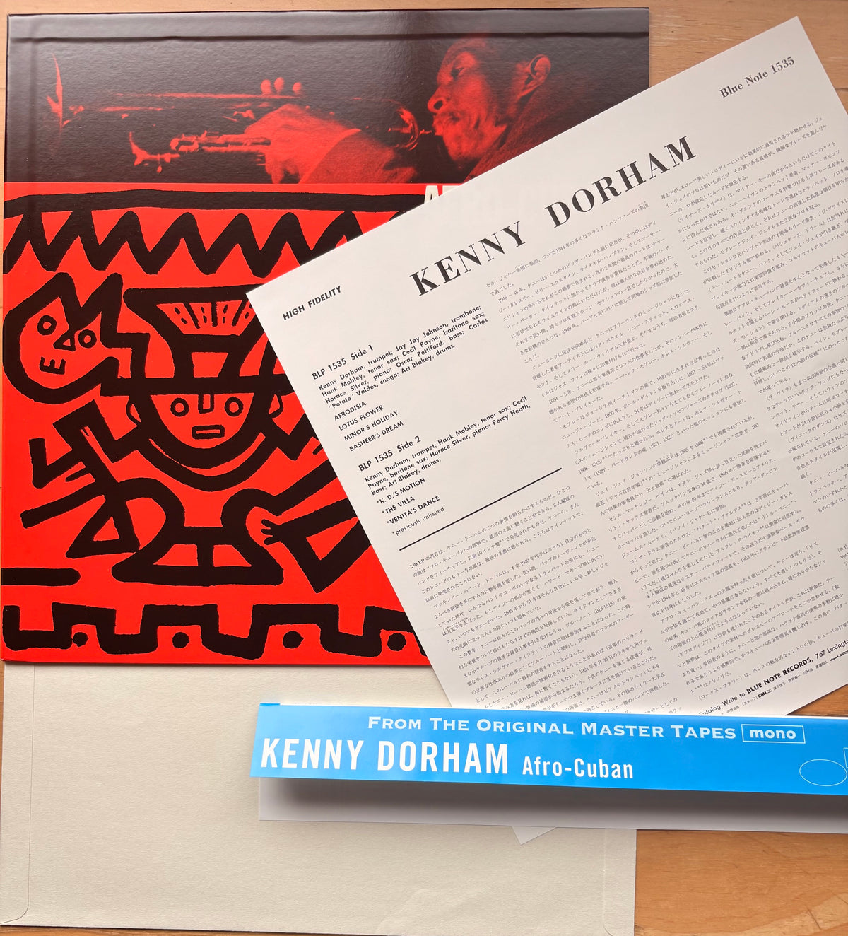 KENNY DORHAM - Afro-Cuban - Blue Note MONO Japan PREMIUM Press w/ OBI MINT