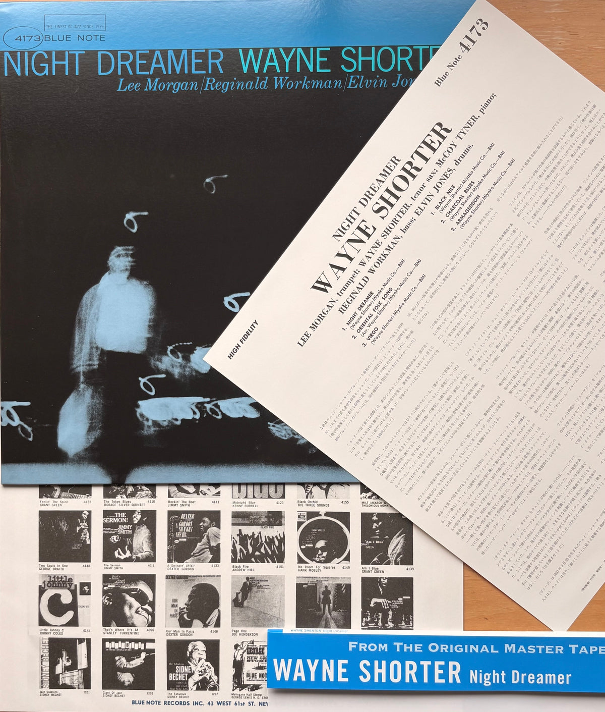 WAYNE SHORTER - Night Dreamer -Blue Note MONO Japan PREMIUM Press w/ OBI MINT