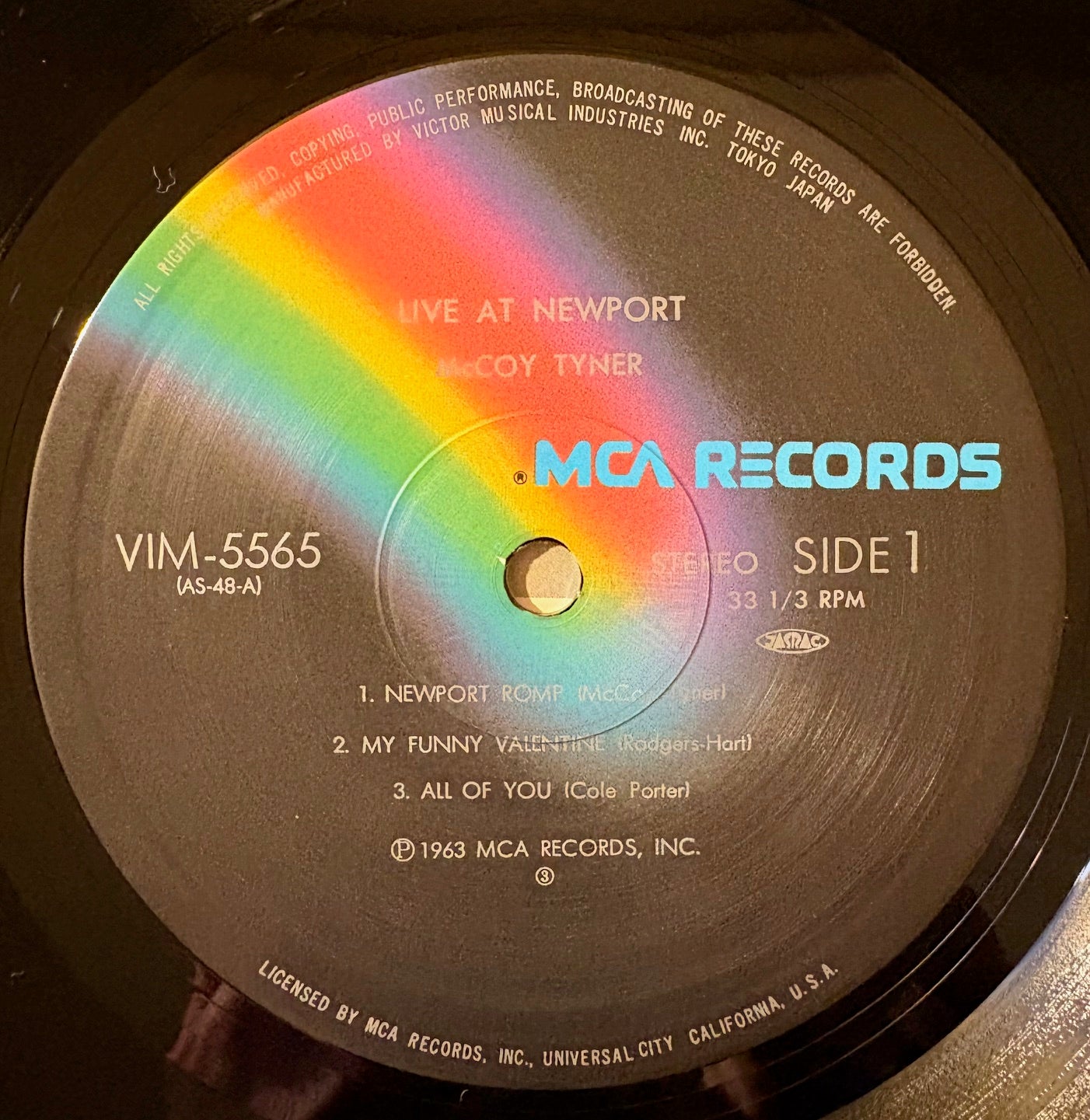 McCoy Tyner: "Live At Newport"