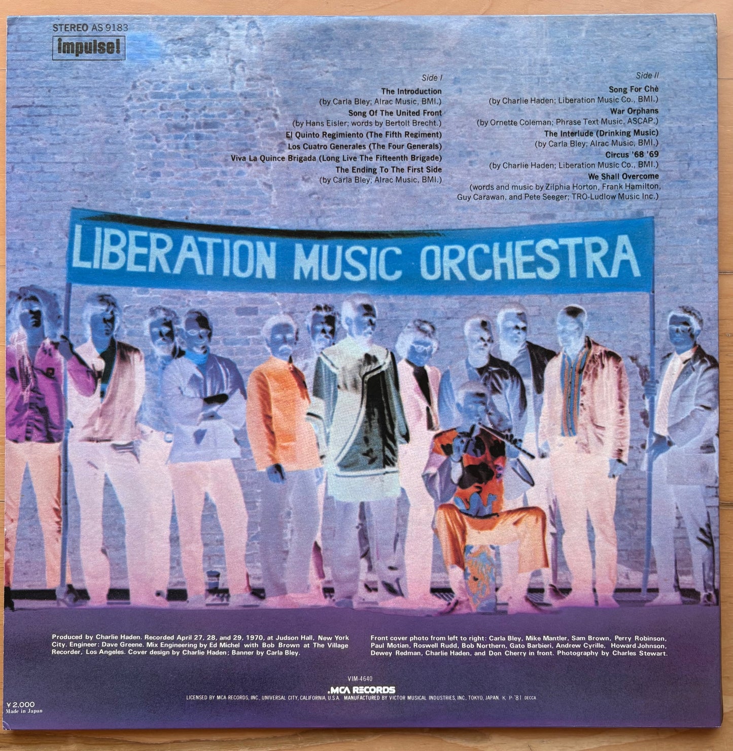 CHARLIE HADEN: "Liberation Music Orchestra"