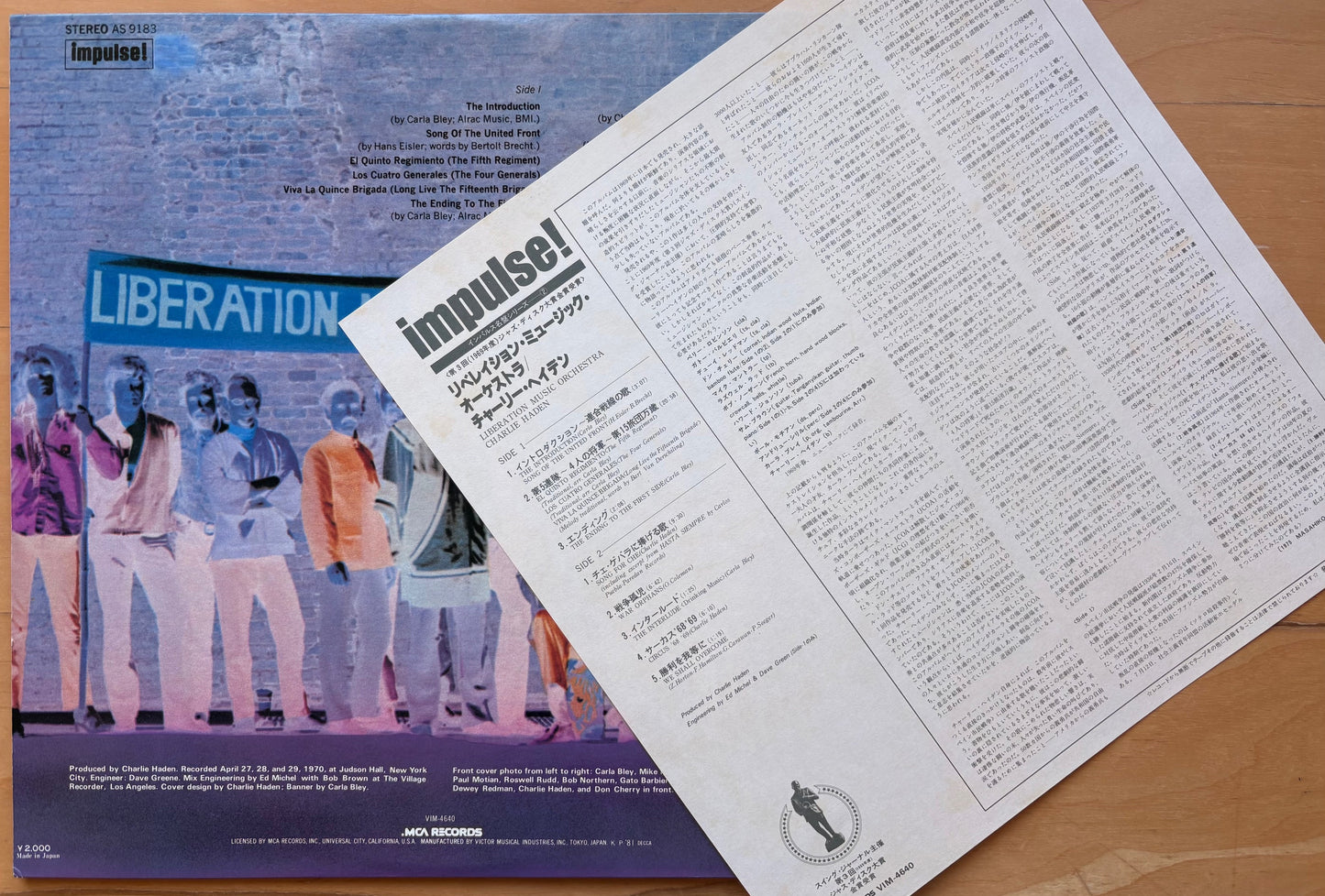 CHARLIE HADEN: "Liberation Music Orchestra"