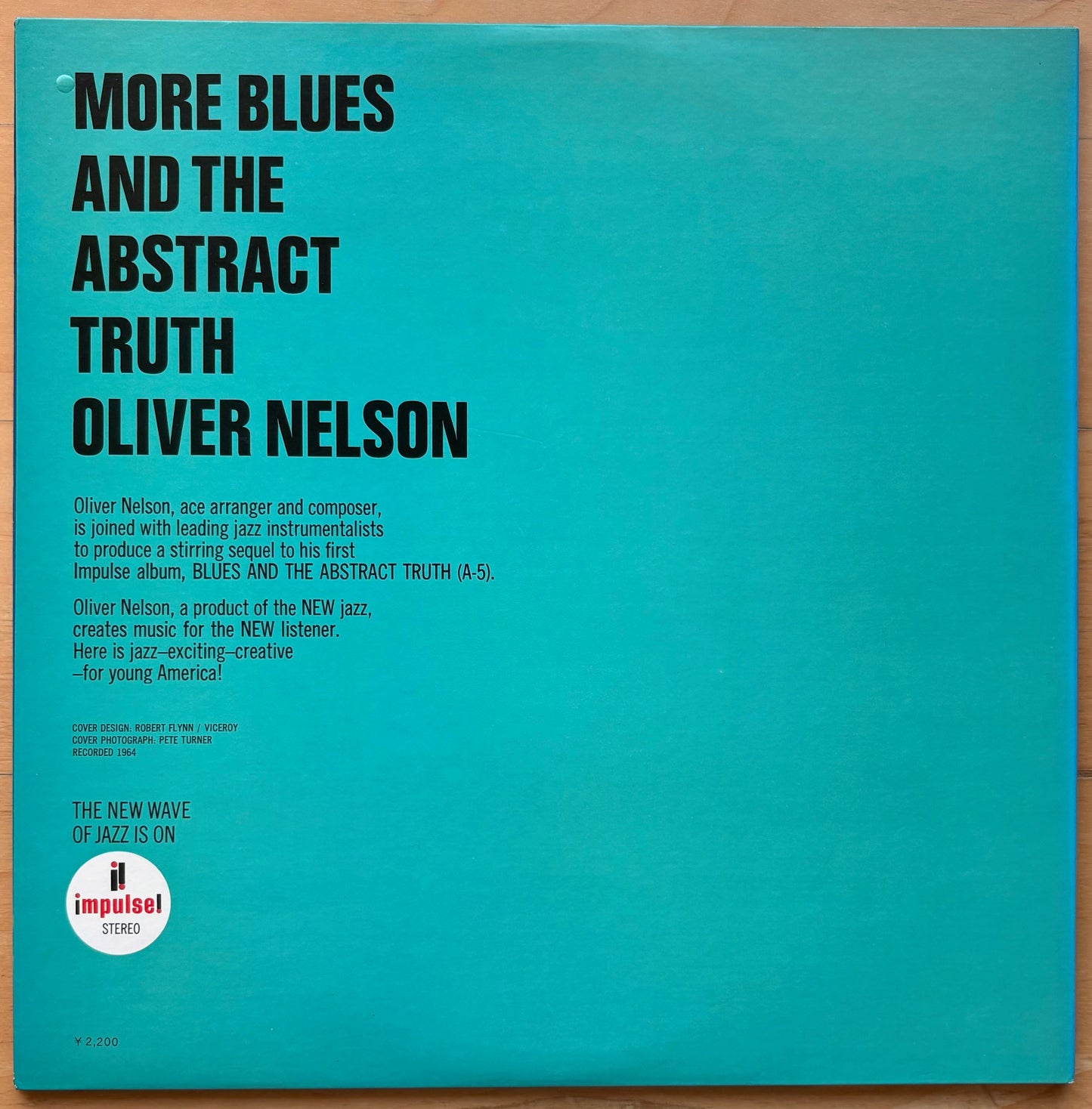 OLIVER NELSON: "More Blues And The Abstract Truth"