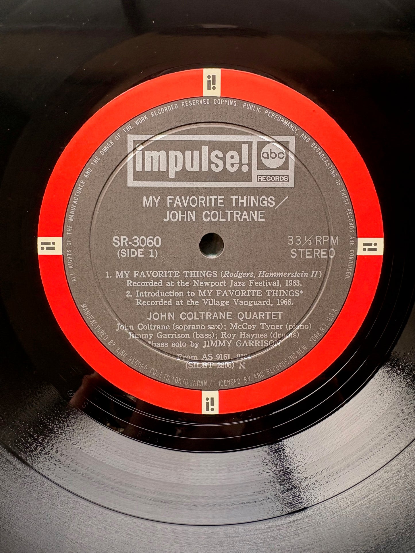 JOHN COLTRANE: "My Favorite Things"