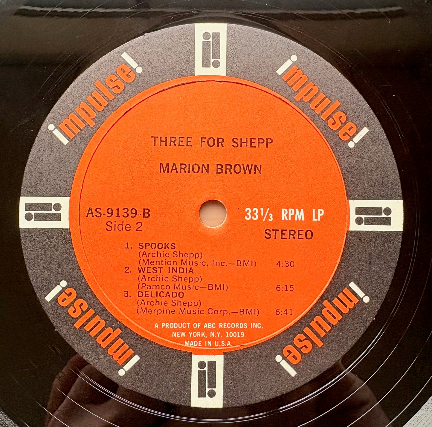 MARION BROWN: "Three For Shepp"