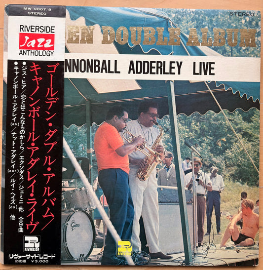 CANNONBALL ADDERLEY: "Live - Golden Double Album"