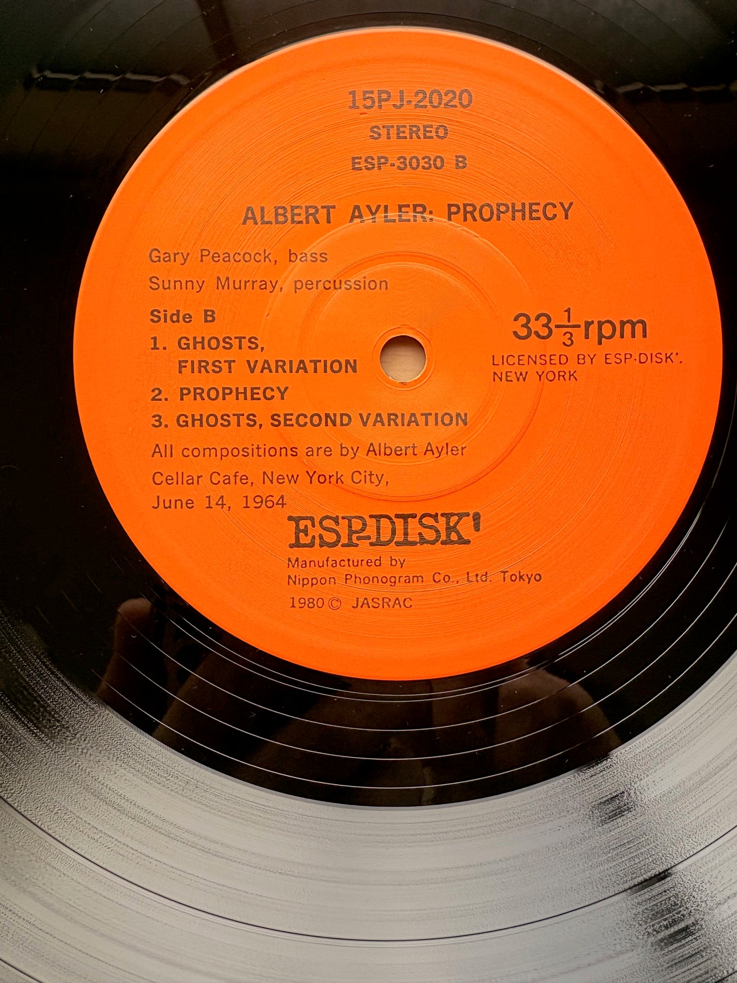 ALBERT AYLER: "Prophecy"