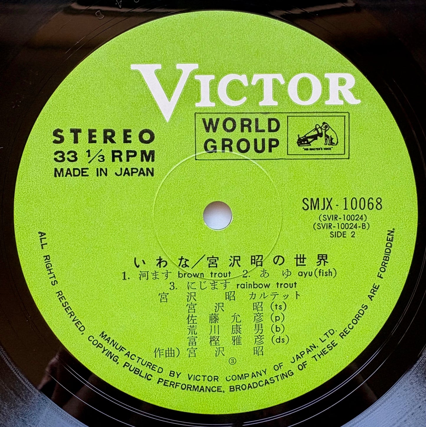 MIYAZAWA AKIRA: "Bull Trout"