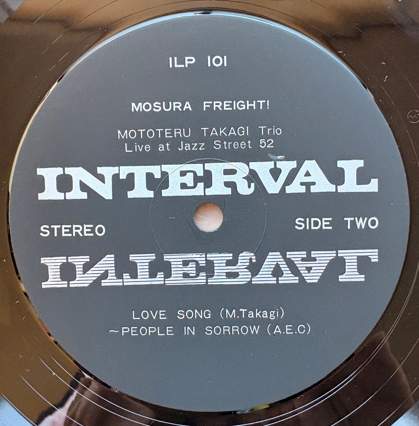 TAKAGI MOTOTERU TRIO: "Mosura Freight"