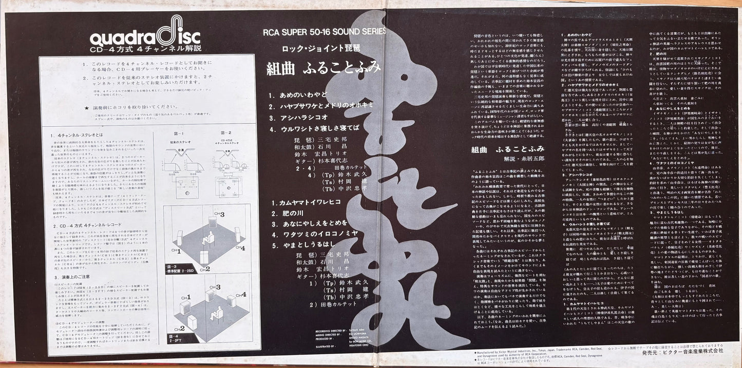 SUZUKI HIROMASA: "Fulukotofumi Kumikyoku - Rock Joint Biwa"