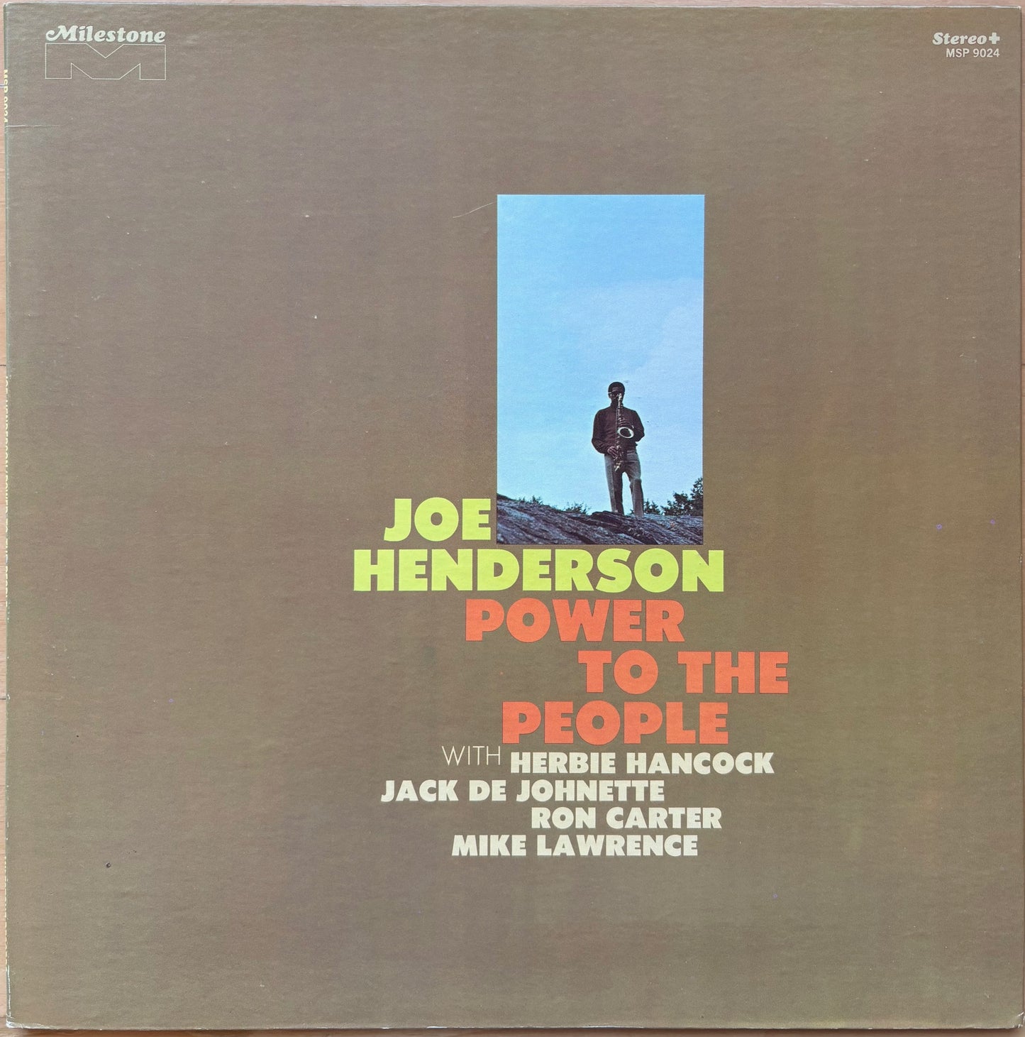 JOE HENDERSON: "Power To The People with Herbie Hancock, jack De Johnette, Ron Carter & Mike Lawrence"