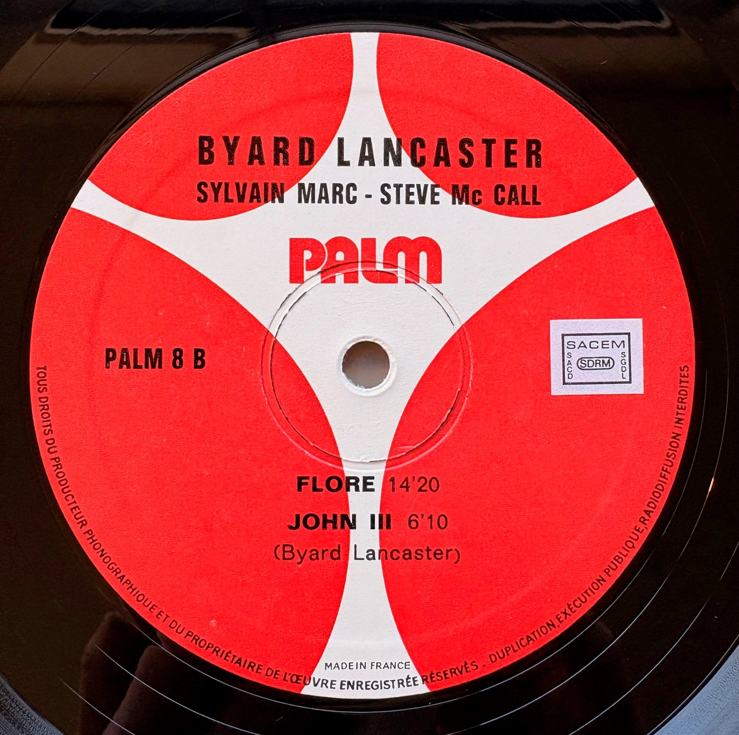 BYARD LANCASTER; STEVE MACCALL, SYLVAIN MARC: "Us" - PALM