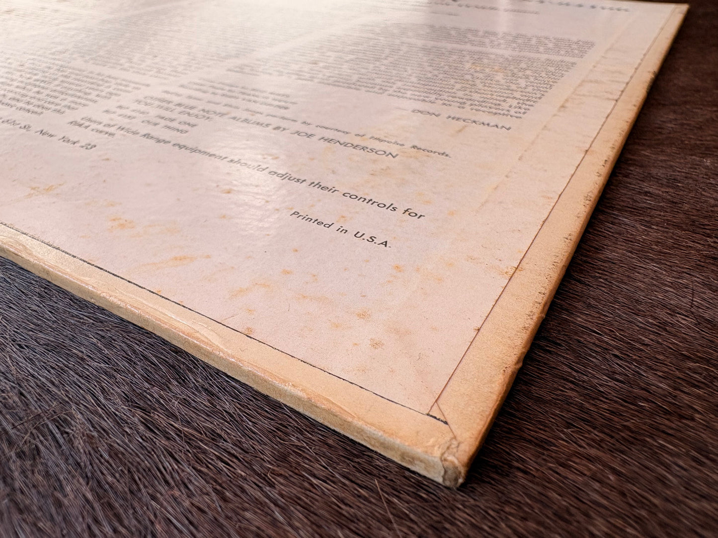 JOE HENDERSON: "In 'N Out" (Blue Note - BST84166)