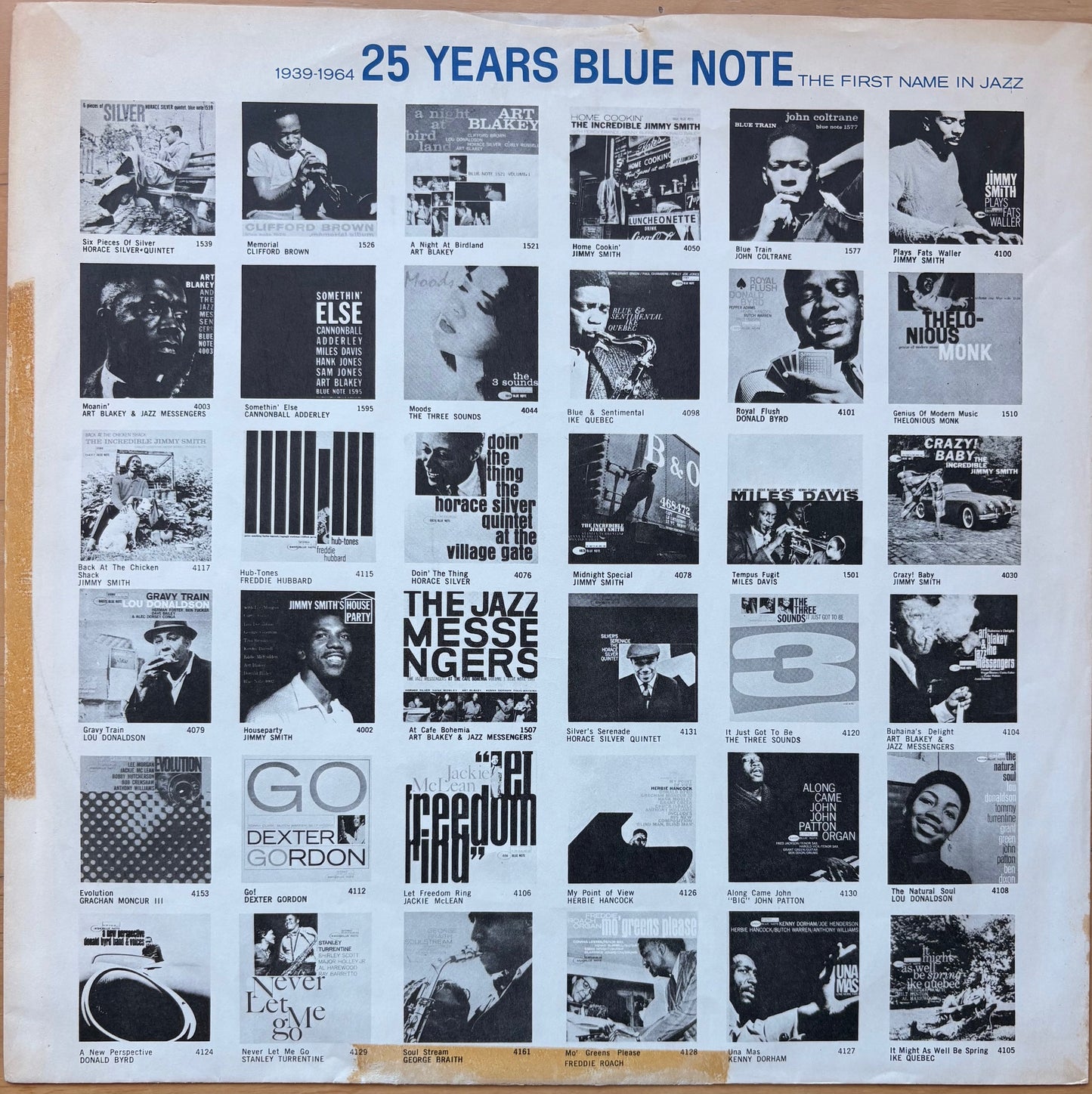 JOE HENDERSON: "In 'N Out" (Blue Note - BST84166)