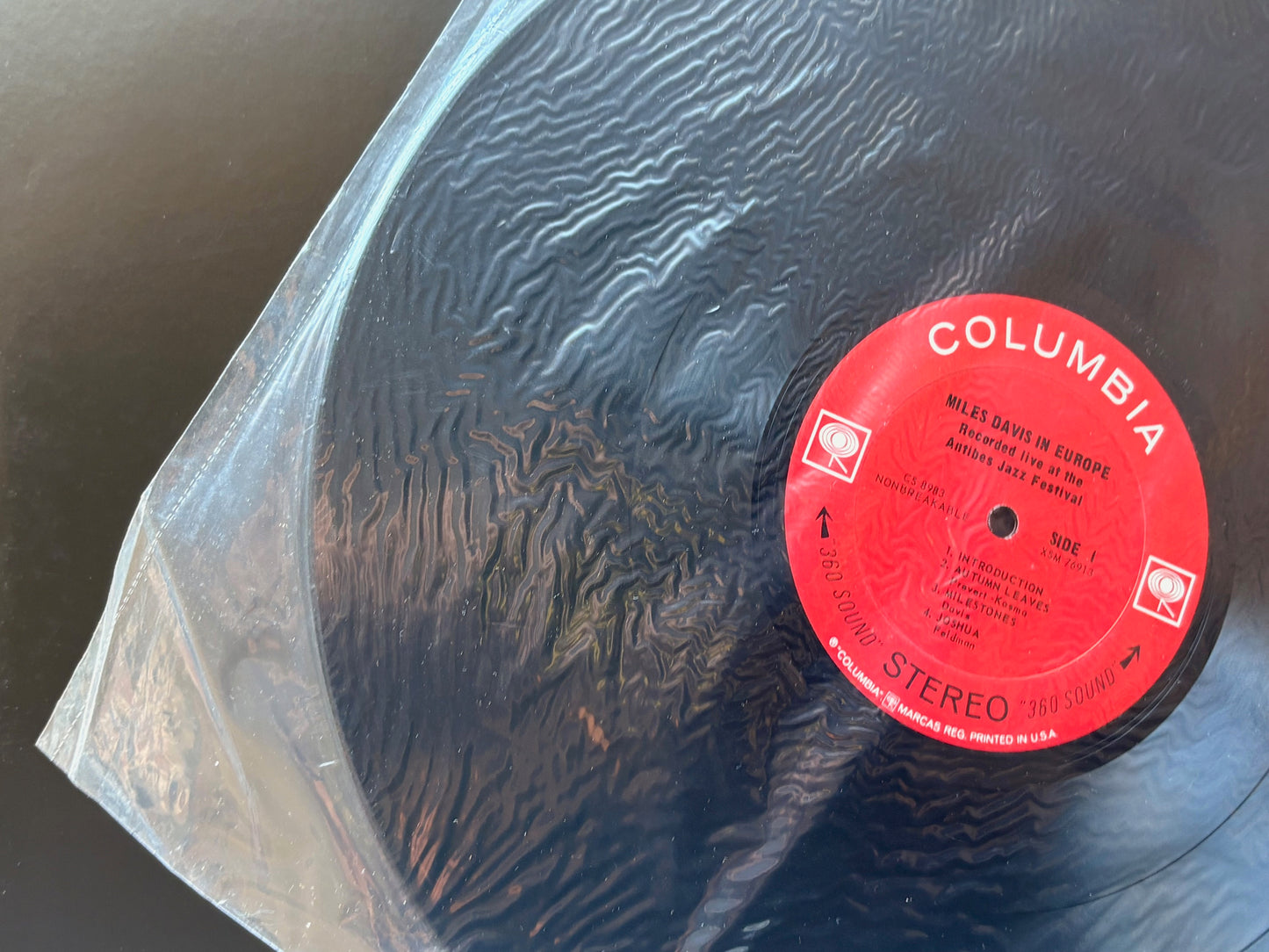 MILES DAVIS - In Europe - US Columbia STEREO Original BAGGY SEALED