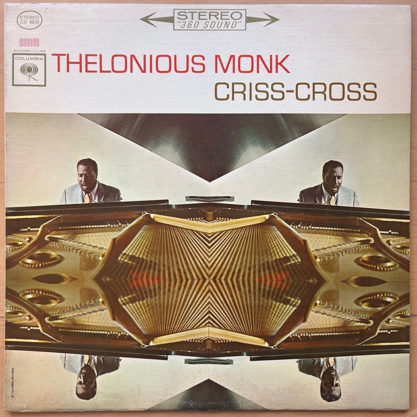 THELONIOUS MONK - "Criss-Cross" US Columbia 2 Eyes Stereo 1963 Orig. BAGGY SEALED