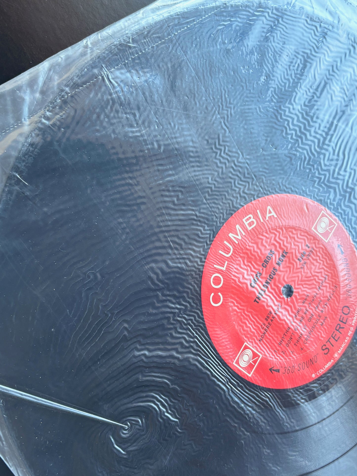 THELONIOUS MONK - "Criss-Cross" US Columbia 2 Eyes Stereo 1963 Orig. BAGGY SEALED