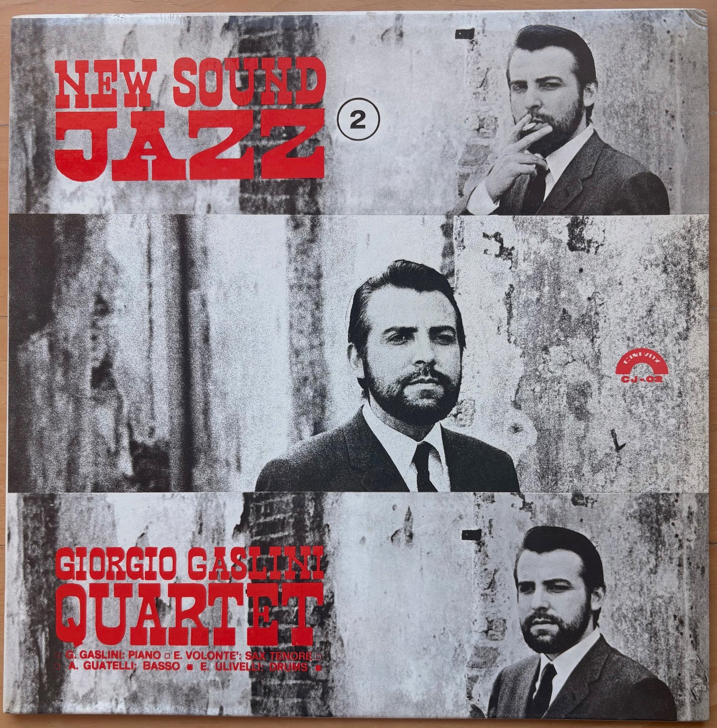 GIORGIO GASLINI QUARTET - "New Jazz Sound - La Notte" Italia 1967 Cinevox Original