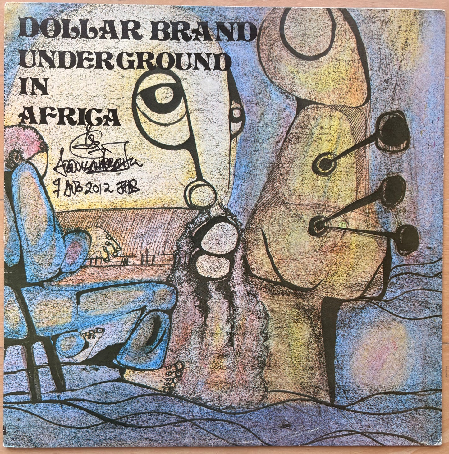 DOLLAR BRAND - "Underground In Africa" Sun Records 1978 South Africa Press