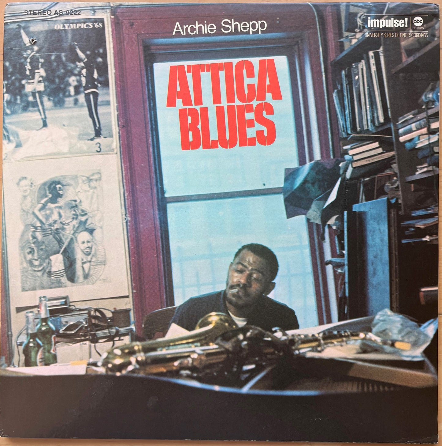 ARCHIE SHEPP - "Attica Blues" US Impulse 1972 ORIGINAL