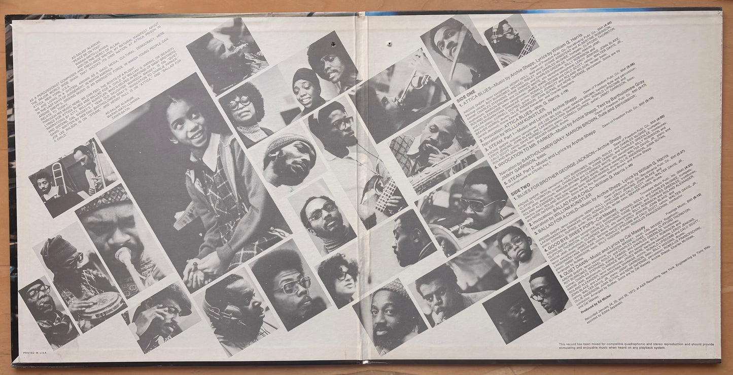 ARCHIE SHEPP - "Attica Blues" US Impulse 1972 ORIGINAL
