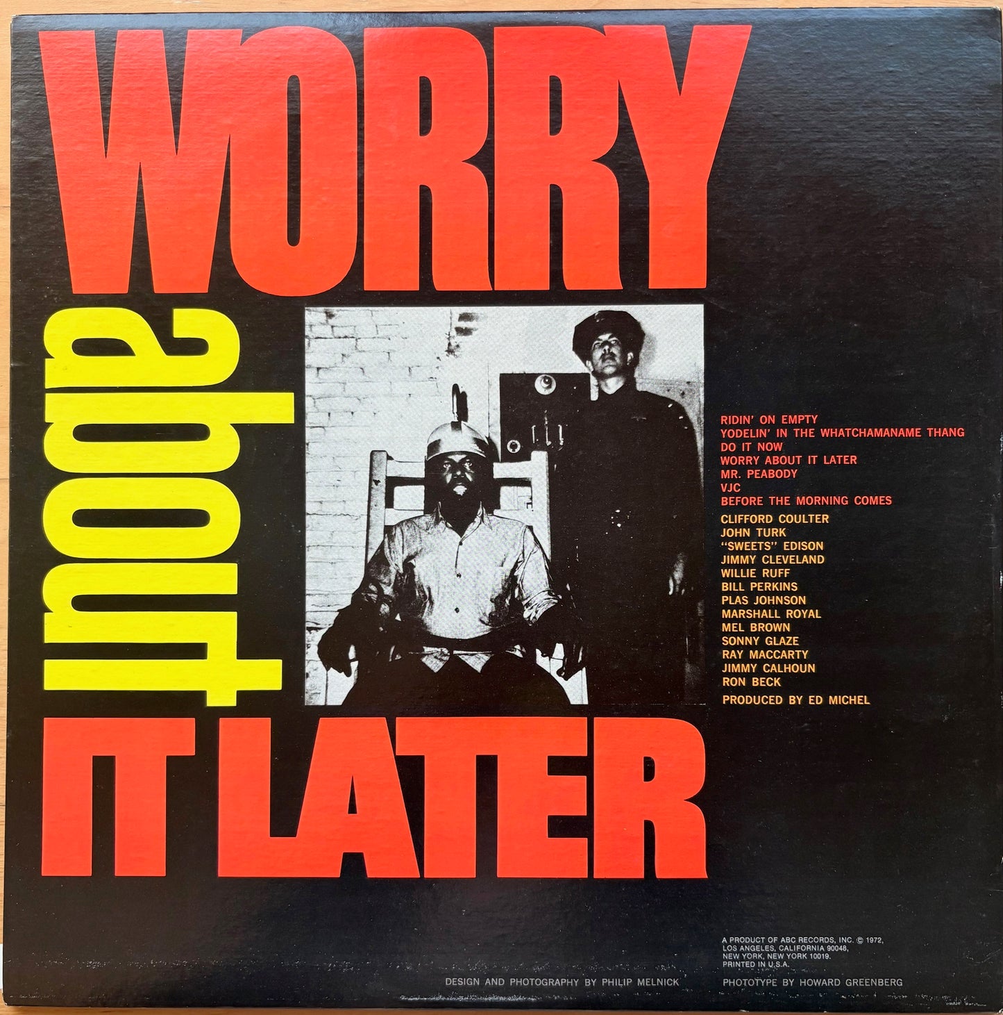 CLIFFORD COULTER - "Do It Now, Worry 'Bout It Later" - US 1971 Impulse Original w/ IMPORT OBI