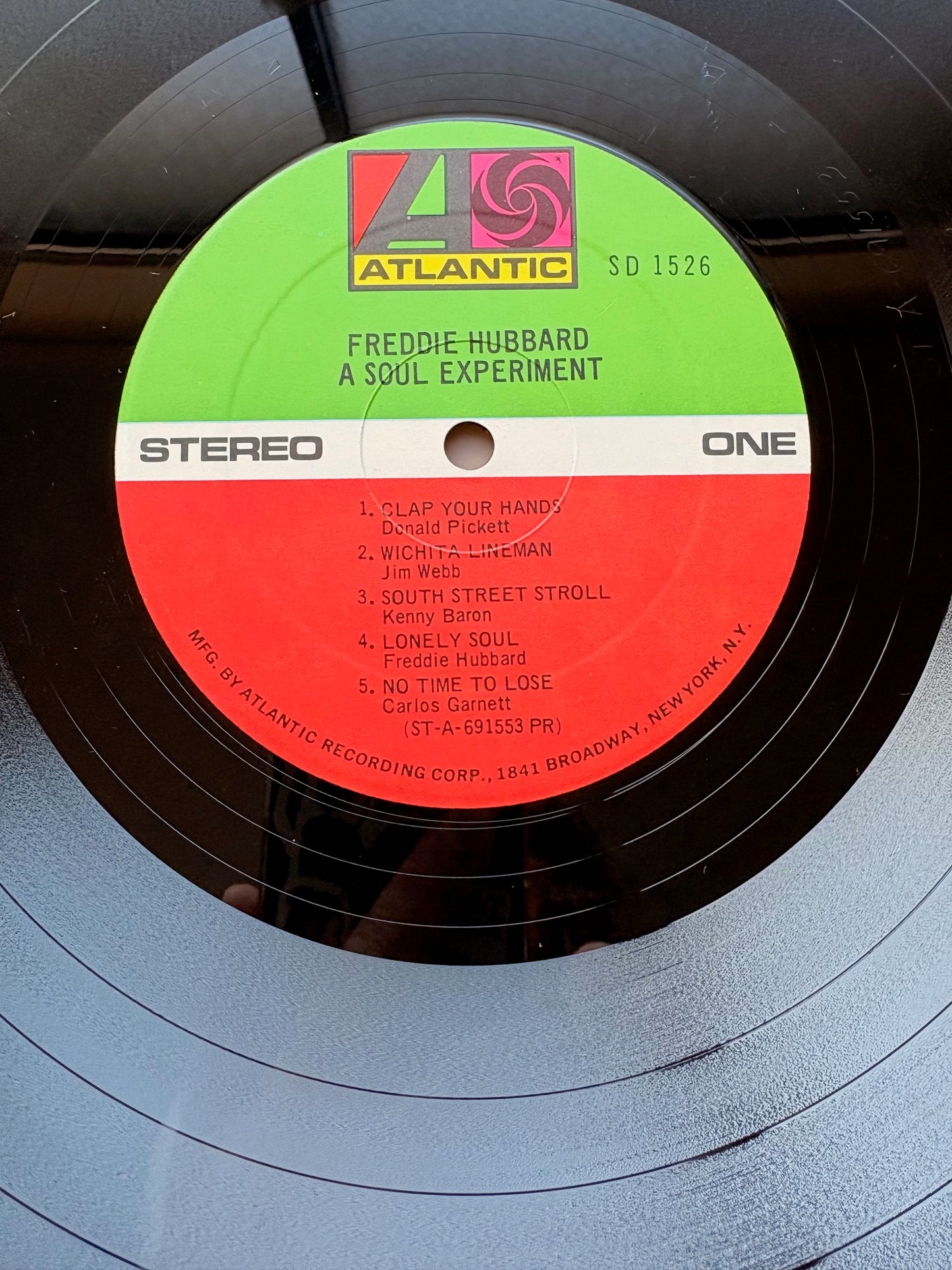 FREDDIE HUBBARD: - "A Soul Experiment" - 1969 US Orig. SHRINK w/ Direct Import OBI