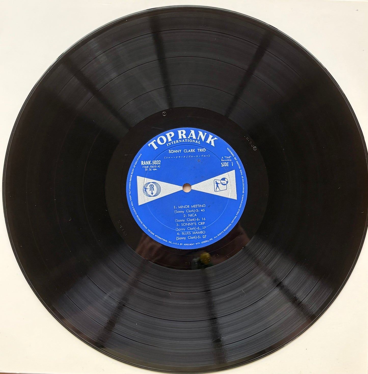 SONNY CLARK TRIO Japan first press flip back sleeve ORIG Near Mint