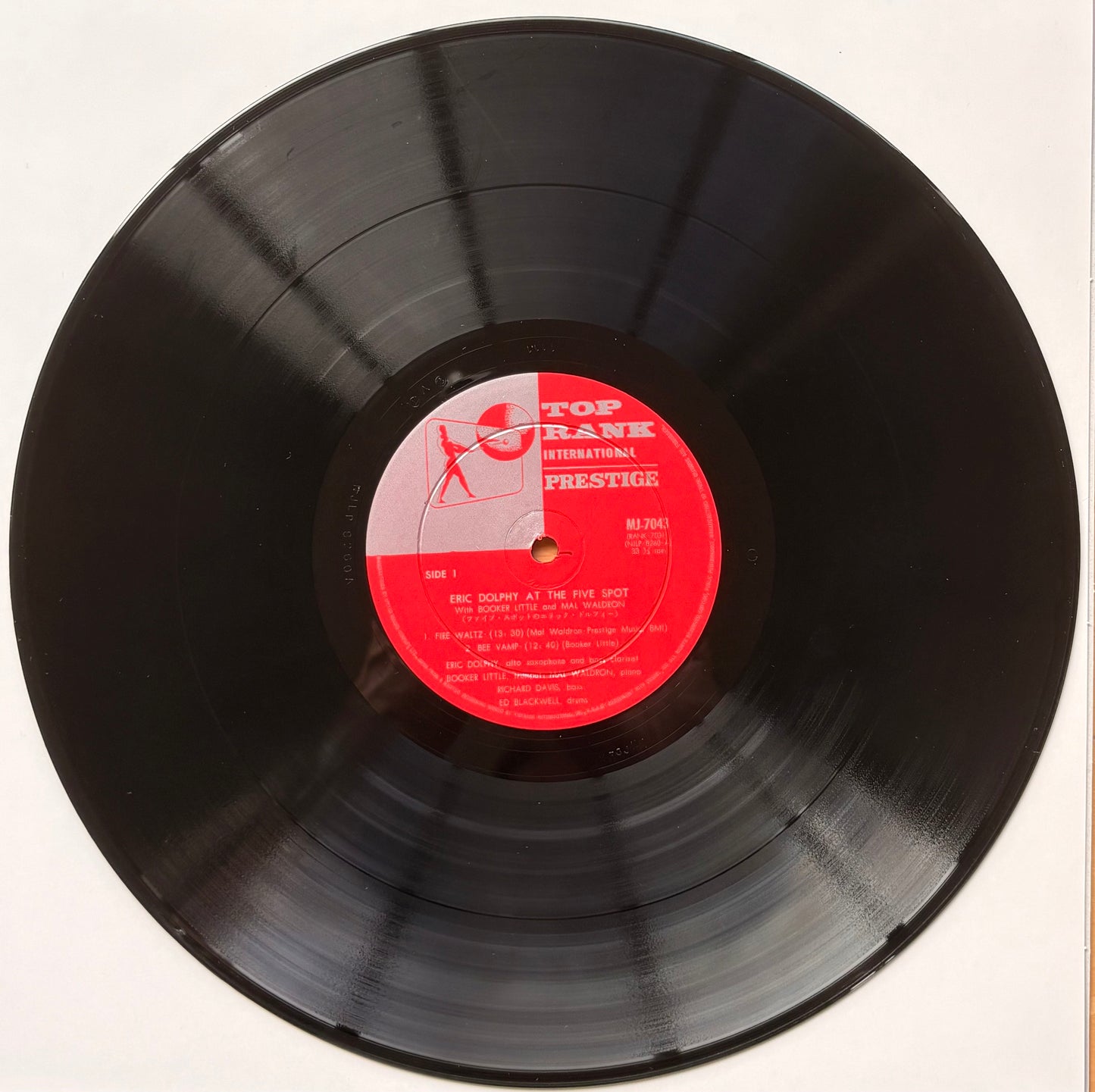 ERIC DOLPHY at the Five Spot Volume 1 Japan 1962 First Orig Press NM!