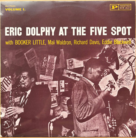 ERIC DOLPHY at the Five Spot Volume 1 Japan 1962 First Orig Press NM!