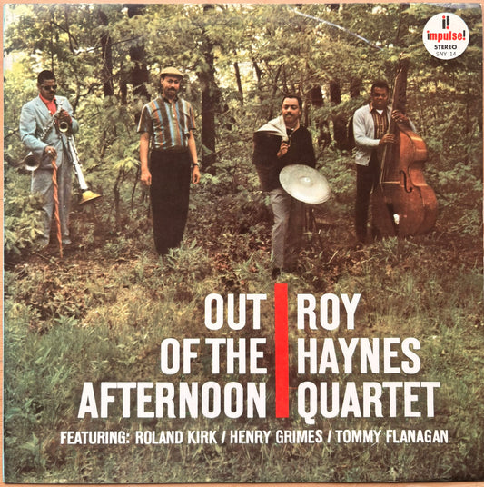 ROY HAYNES QUARTET "Out Of The Afternoon" Japan 1963 first press ORIG Impulse WHITE label PROMO NM!