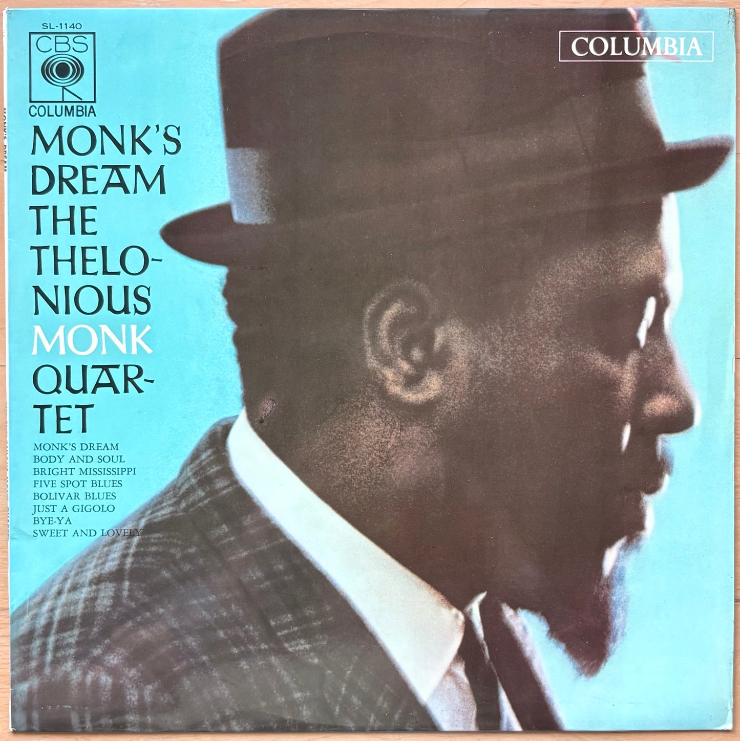 THELONIOUS MONK QUARTET "Monk's Dream" Japan 1963 Orig. NM