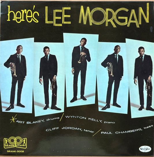 LEE MORGAN "Here's Lee Morgan" TOP RANK Japan 1960 1st Orig Press Issue